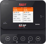 ISDT K2 Zip Lipo Battery Balance Charger Discharger 1-8S AC 200W DC 500Wx2 20A