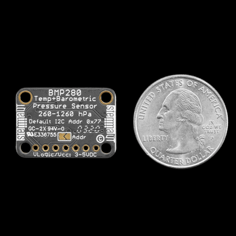 Adafruit BMP280 I2C or SPI Barometric Pressure & Altitude Sensor – STEMMA QT