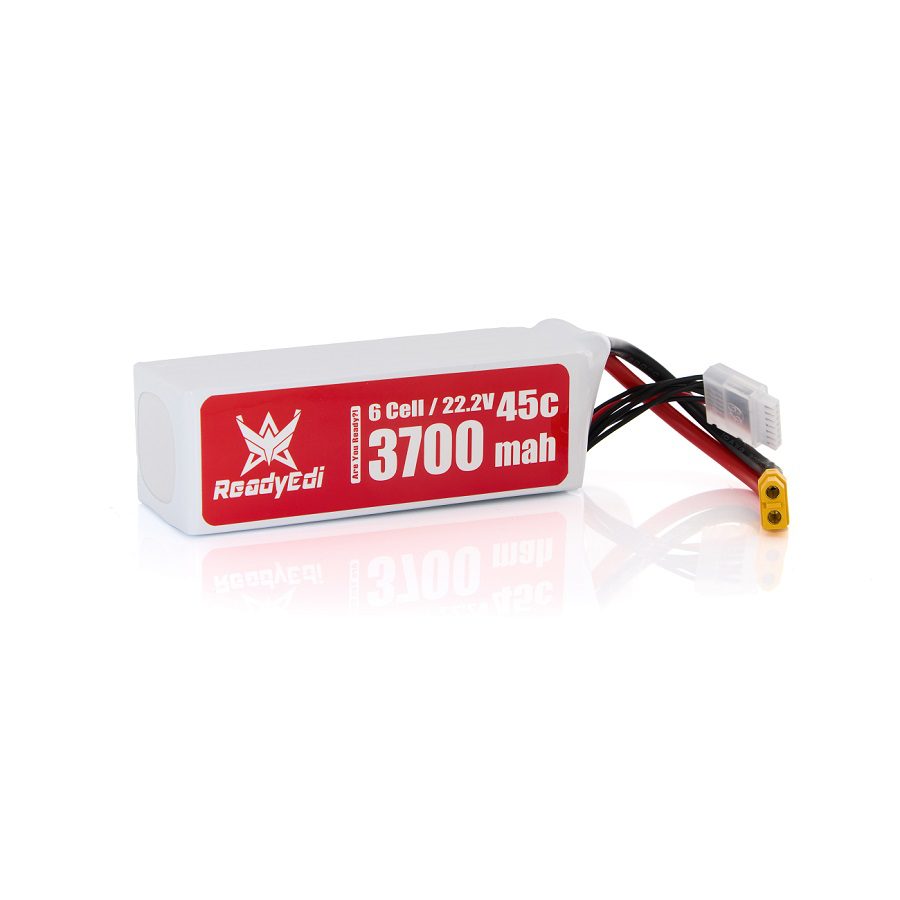 ReadyEdi 3700mAH 22.2V 45C Heli / RC Car Lipo Battery Pack With XT60 Amass Plug
