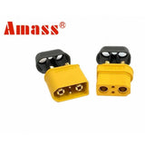 Amass XT90I Plug XT902+2 Gold Plated High Current Connector Male Female