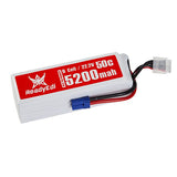 ReadyEdi 5200mAH 22.2V 50C Heli Lipo Battery Pack AMASS XT60
