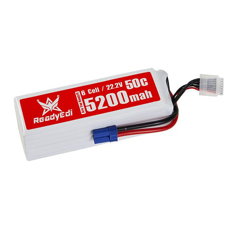 ReadyEdi 5200mAH 22.2V 50C Heli Lipo Battery Pack AMASS XT60