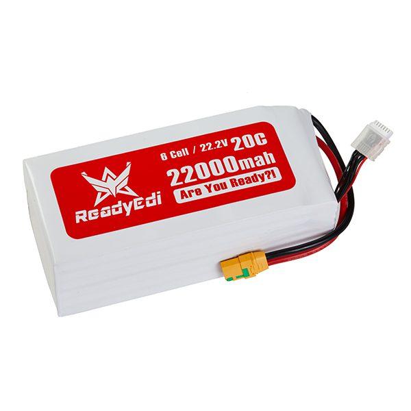 ReadyEdi 22000mAh 22.2V 20C 6S1P UAV Heavy Lift Lipo Battery Pack With XT90 Plug
